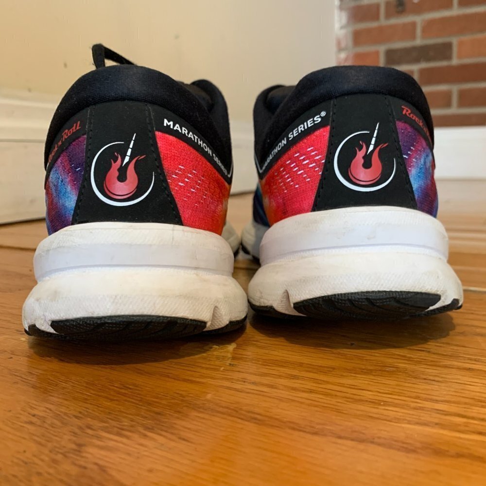 Brooks Launch 5 Sneakers Tie Dye Rock & Roll Marathon Series Athl… - Picture 8 of 13